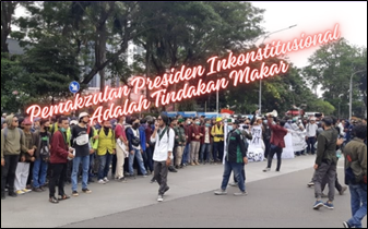 Pemakzulan Presiden Inkonstitusional Adalah Tindakan Makar