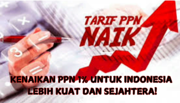 Kenaikan Pajak 1%  Merupakan Upaya Bersama Untuk Membangun Indonesia yang Lebih Baik