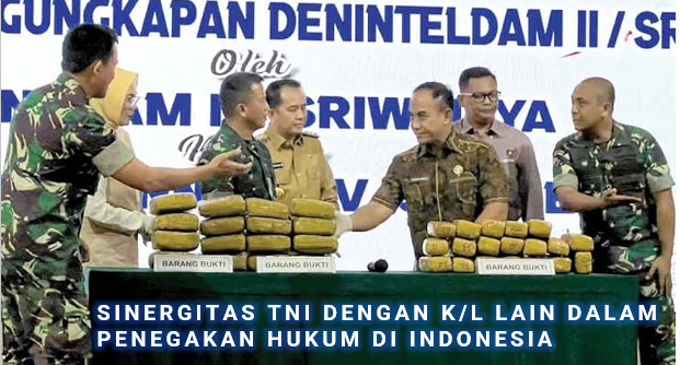 Sinergitas TNI dengan K/L lain dalam penegakan hukum di Indonesia